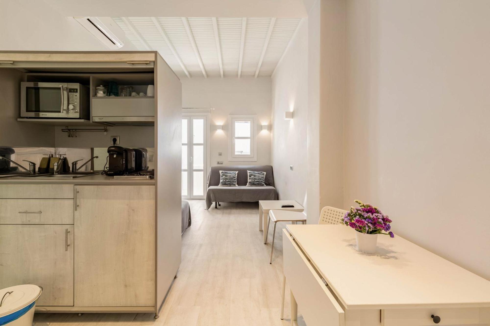 Apartamento Elenitas Flat Next To The Windmills Mykonos Town Exterior foto